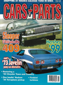 CARS & PARTS 2000 JAN - '73 JAVELIN, '46 TOWN & COUNTRY, TERRAPLANE, BEL AIR